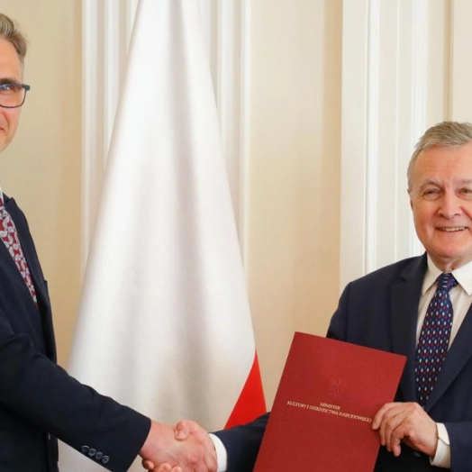 Na to stanowisko powołał go wicepremier i minister kultury prof. Piotr Gliński.