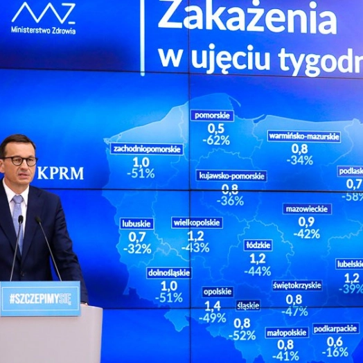 Rząd ogłosił decyzje w sprawie dalszego luzowania obostrzeń epidemicznych.